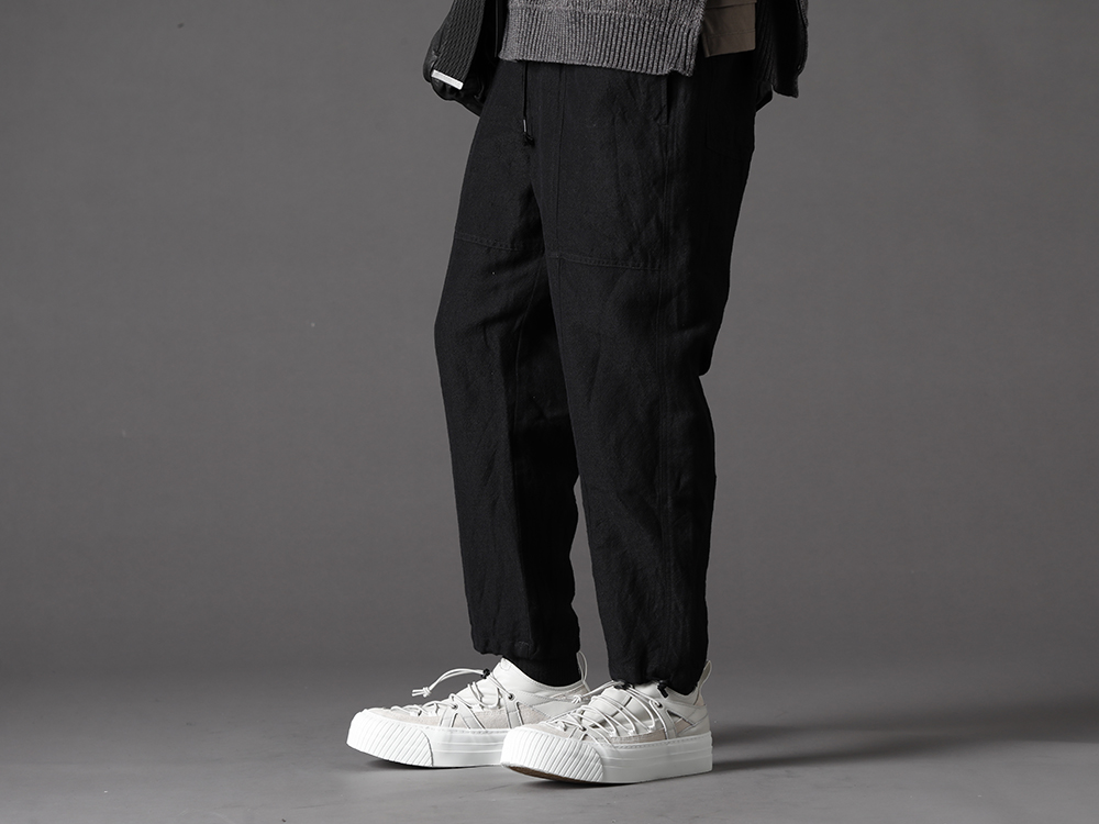 The Viridi-anne 2022-23AW - Easy pants of any genre. - VI-3512-04(Wool / Linen Easy Pants) VI-3555-09-L.Gray(Sneakers L.Gray) - 3-001