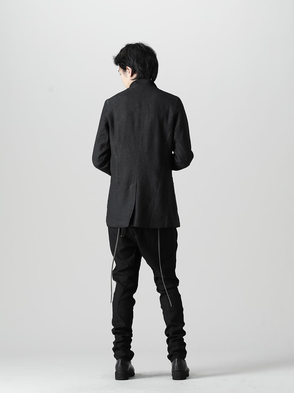 masnada 22-23AW Black for easy handling and daily use - M2921 Reversible Jacket - M2973 Iconic Bound Top - M2923 Slim Pants - Orthopaedic Decollete Shoes Double Sole Horse Full Grain - PL0FZ 1-003