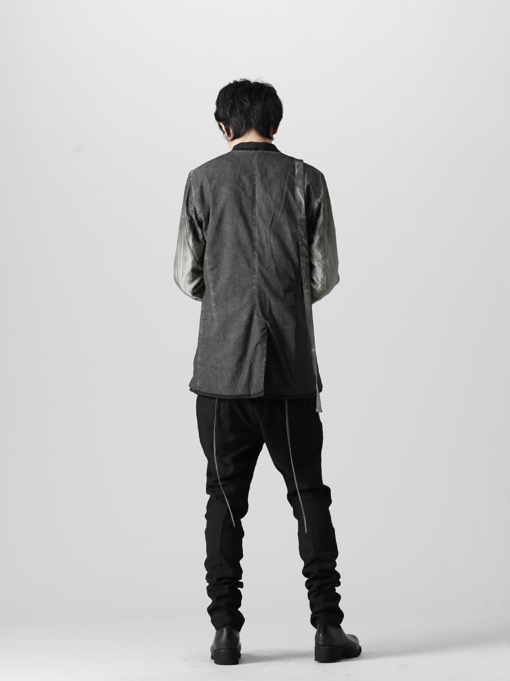 masnada 22-23AW Bicolor with a rich expression - M2921 Reversible Jacket - M2973 Iconic Bound Top - M2923 Slim Pants - Orthopaedic Decollete Shoes Double Sole Horse Full Grain - PL0FZ 2-003