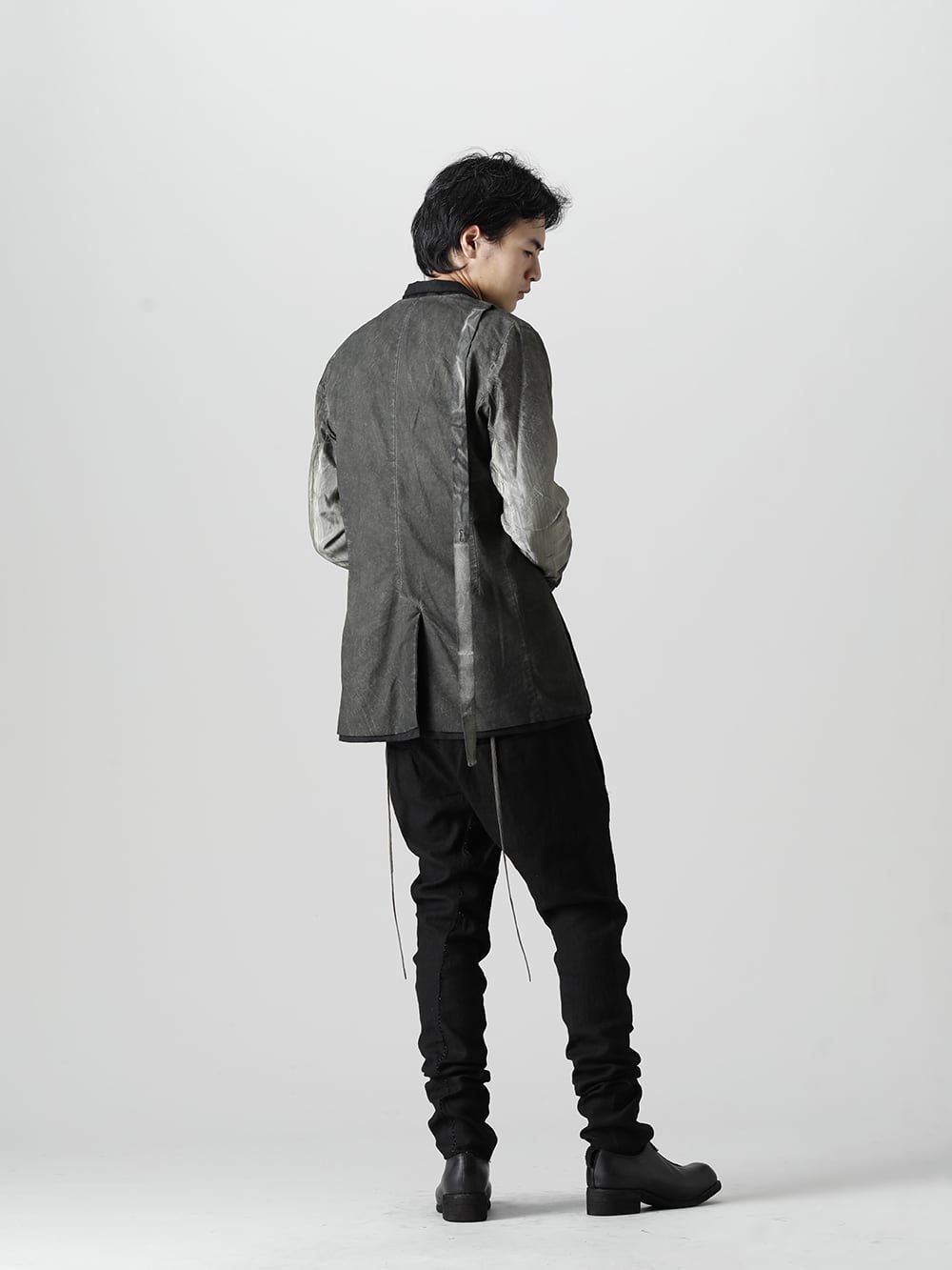 masnada 22-23AW Bicolor with a rich expression - M2921 Reversible Jacket - M2973 Iconic Bound Top - M2923 Slim Pants - Orthopaedic Decollete Shoes Double Sole Horse Full Grain - PL0FZ 2-004