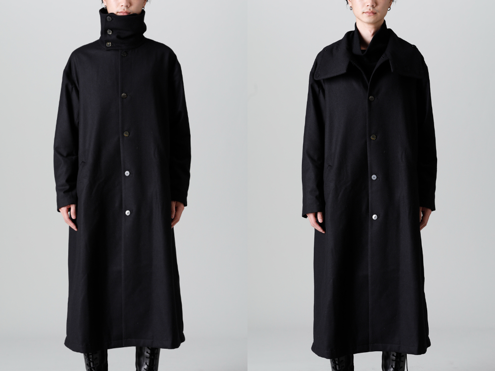 クジャク 2022-23AW - kujaku(クジャク) 2022-23AWコレクションより第3弾目が到着！只今より店頭・通販共に販売開始！ - KJ-22AW01(スズラン コート) - 1-006