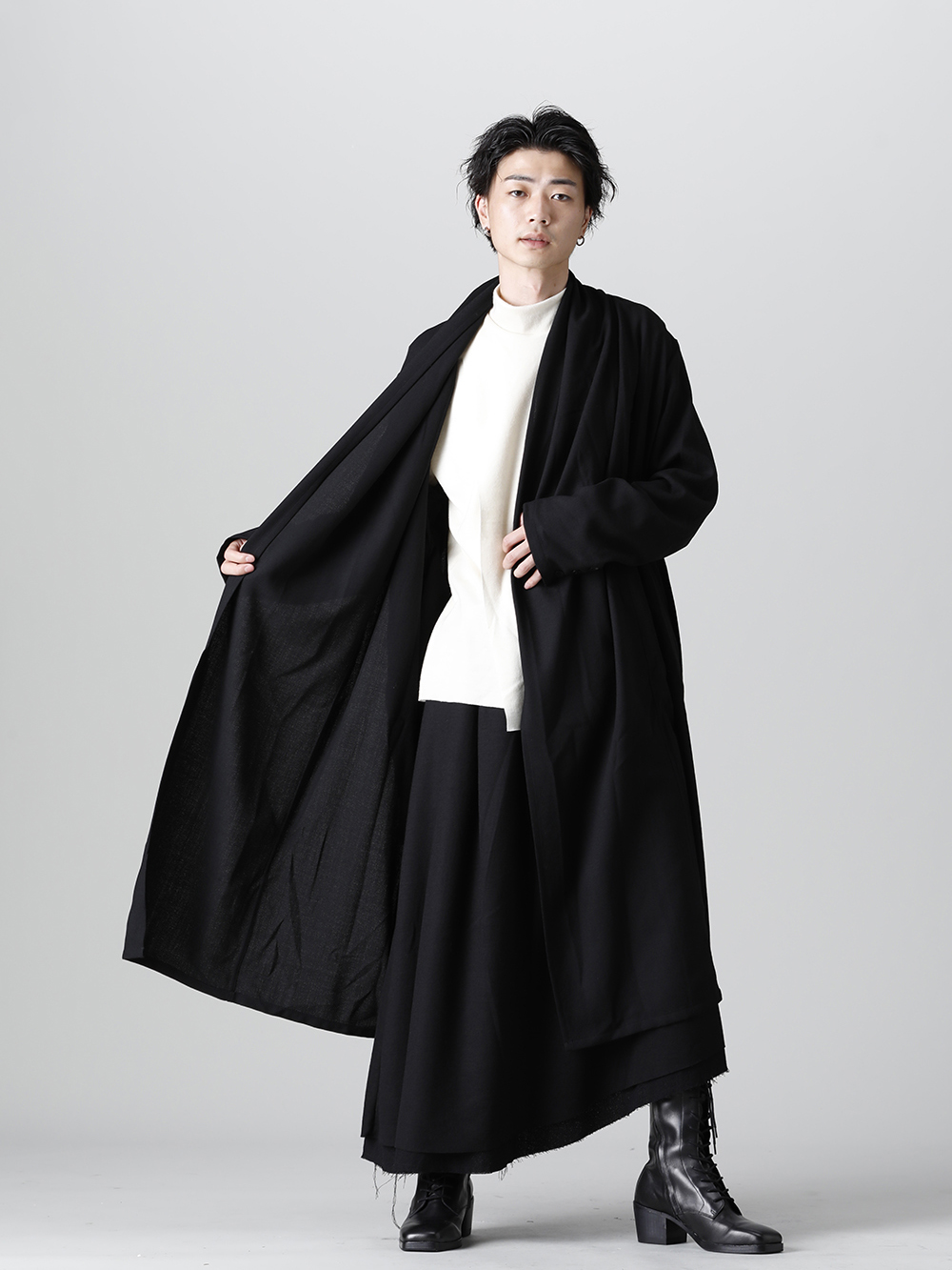 クジャク 2022-23AW - kujaku(クジャク) 2022-23AWコレクションより第3弾目が到着！只今より店頭・通販共に販売開始！ - KJ-22AW20(イブキフロ カーディガン) - 1-010