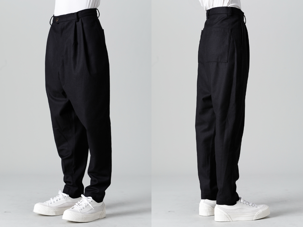 クジャク 2022-23AW - kujaku(クジャク) 2022-23AWコレクションより第3弾目が到着！只今より店頭・通販共に販売開始！ - KJ-22AW03(シラン パンツ) - 1-023