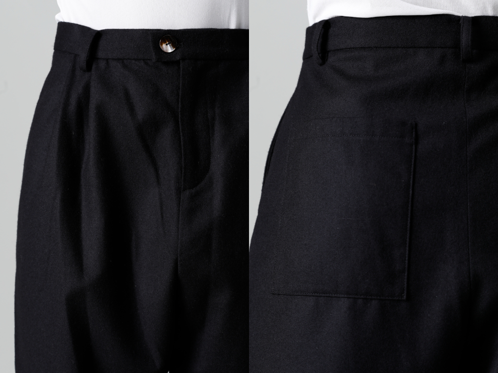 クジャク 2022-23AW - kujaku(クジャク) 2022-23AWコレクションより第3弾目が到着！只今より店頭・通販共に販売開始！ - KJ-22AW03(シラン パンツ) - 1-024