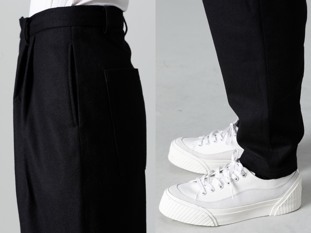 クジャク 2022-23AW - kujaku(クジャク) 2022-23AWコレクションより第3弾目が到着！只今より店頭・通販共に販売開始！ - KJ-22AW03(シラン パンツ) - 1-025