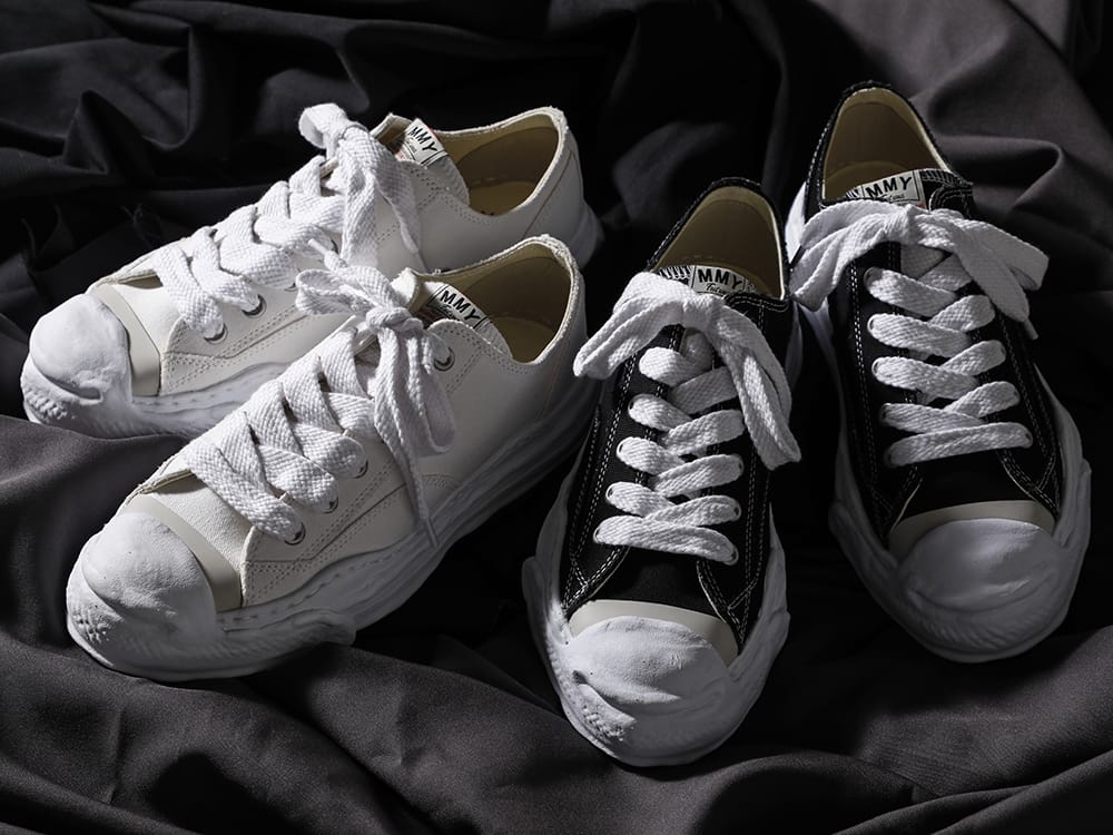 Maison MIHARAYASUHIRO 2022-23AW Original sole Toe cap sneaker LOW canvas