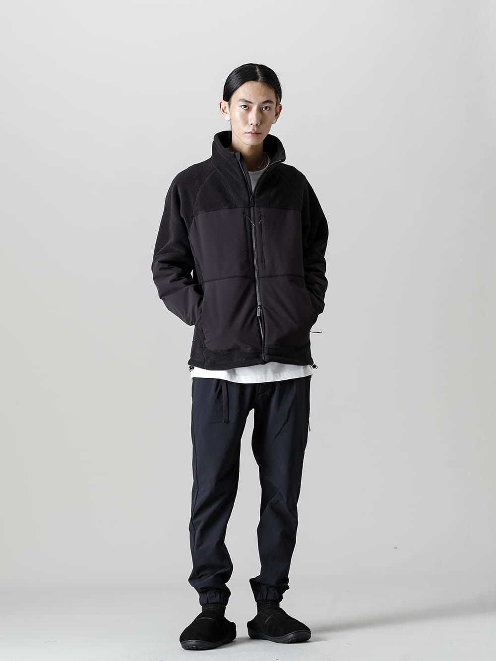 White Mountaineering 2022-23AW Polartec Fleece Zip Blouson 4-001