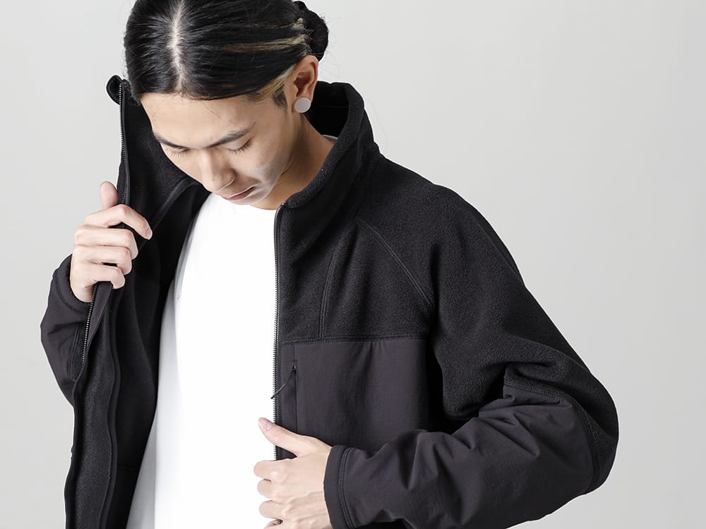 White Mountaineering 2022-23AW Polartec Fleece Zip Blouson 4-003