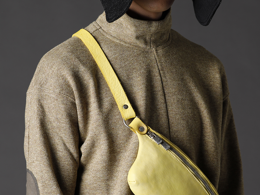 ザ ヴィリディアン 2022-23AW - インナーにも使いやすい秋カラーのプルオーバー - VI-3533-01-Beige(綿ウール裏毛 ハイネックプルオーバー ベージュ) - 2-004