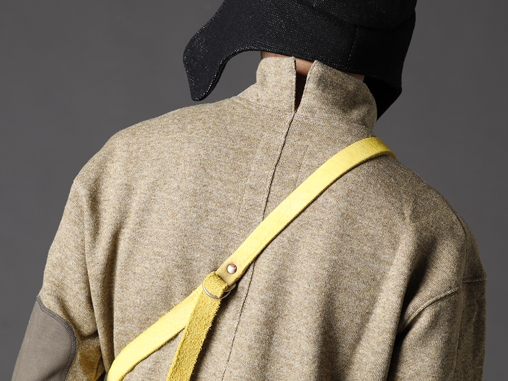 ザ ヴィリディアン 2022-23AW - インナーにも使いやすい秋カラーのプルオーバー - VI-3533-01-Beige(綿ウール裏毛 ハイネックプルオーバー ベージュ) - 2-006