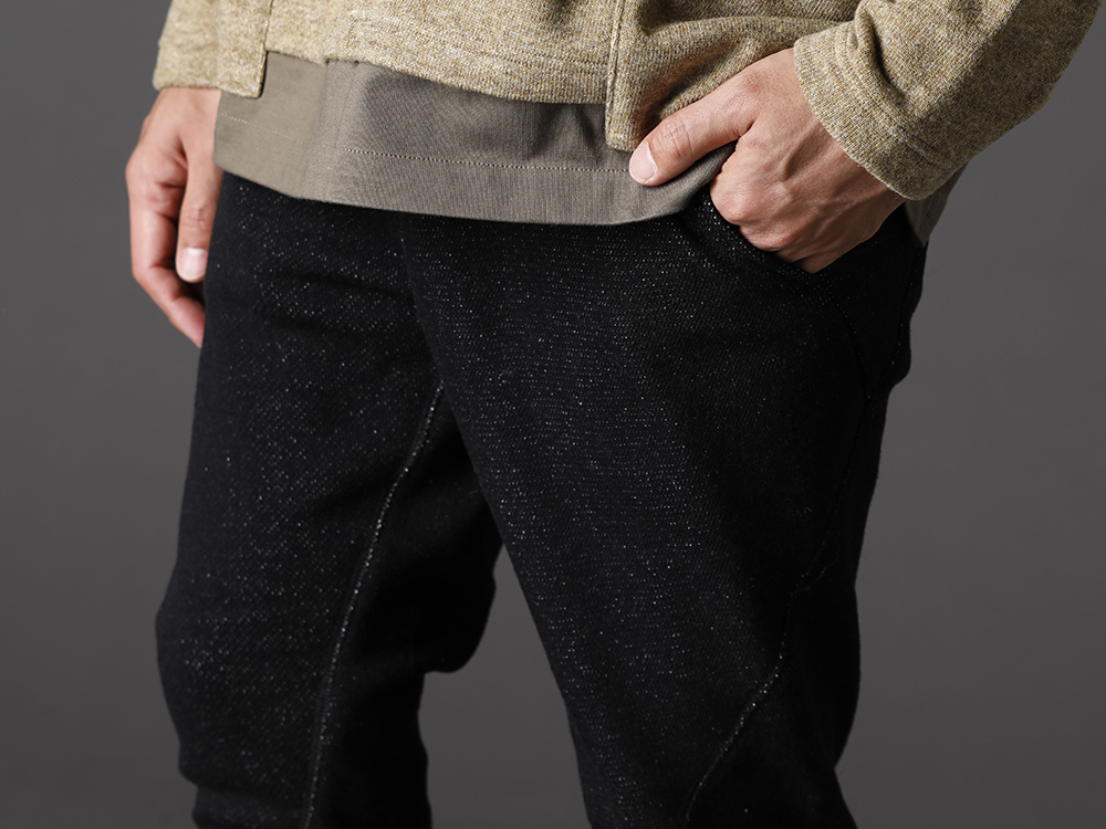 ザ ヴィリディアン 2022-23AW - 秋冬に活躍する保温性もあるスリムパンツ - VI-3534-04(綿ウール裏毛 細身パンツ) - 3-003