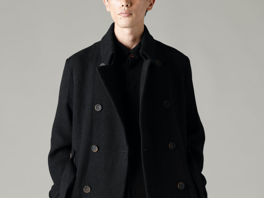 forme d'expression(フォルメ デ エクスプレッション) 22-23AW(秋冬) アルチザンブランドながらの細部にわたる拘り -  HC012-MDRB ウオーデン コート HS007-FGGB リラックス アウター シャツ UP026-354G