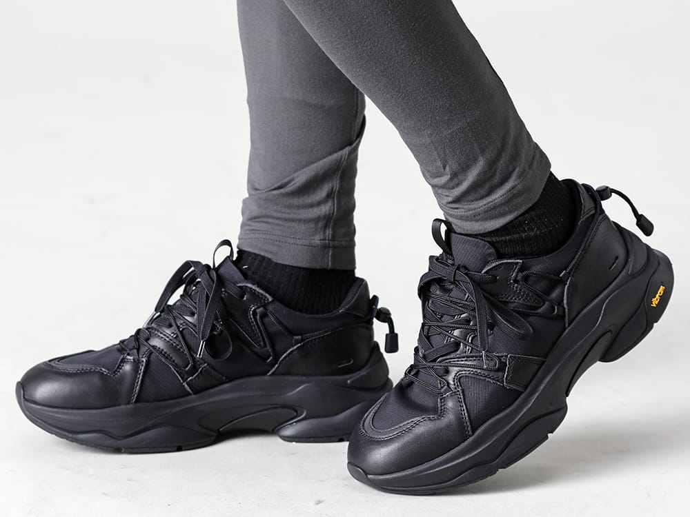 SUNCORE - サンコア 22-23AW 秋冬もショートパンツを着用することで動きやすいスタイリングに - SVC879C004-Para Traceur Light Black - RB-420-Modal Jersey Leggings C.Gray 3-004