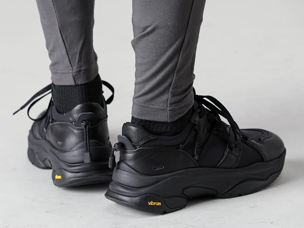 SUNCORE - サンコア 22-23AW 秋冬もショートパンツを着用することで動きやすいスタイリングに - SVC879C004-Para Traceur Light Black - RB-420-Modal Jersey Leggings C.Gray 3-005