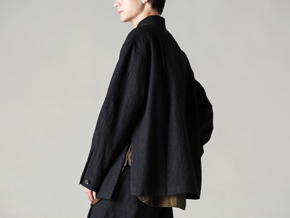 ZIGGY CHEN 22-23AW The versatility of this item is highly recommended for both first-time buyers and fans of ZIGGY CHEN.  - 0M2230733-Geometric Patchwork Shirt - 0M2230706-Front Slit Pocket Shirt 2-002