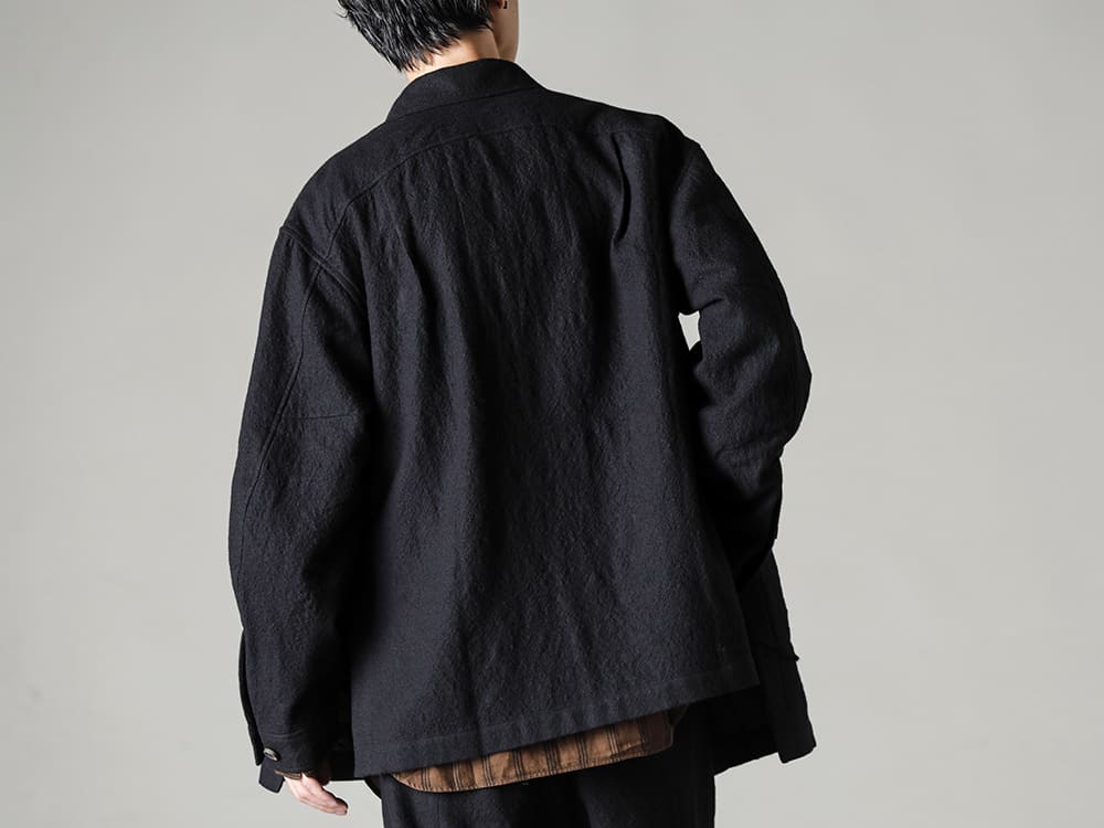 ZIGGY CHEN 22-23AW The versatility of this item is highly recommended for both first-time buyers and fans of ZIGGY CHEN.  - 0M2230733-Geometric Patchwork Shirt - 0M2230706-Front Slit Pocket Shirt 2-003