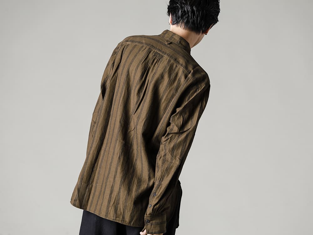 ZIGGY CHEN 22-23AW The versatility of this item is highly recommended for both first-time buyers and fans of ZIGGY CHEN.  - 0M2230733-Geometric Patchwork Shirt - 0M2230706-Front Slit Pocket Shirt 2-006