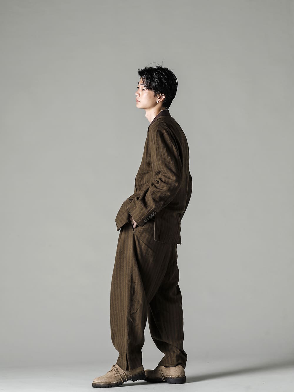 ZIGGY CHEN(ジギー チェン) 22-23AW(秋冬) 0M2230919 ウルトラライトウェイト 2ボタンブレザー 3-002