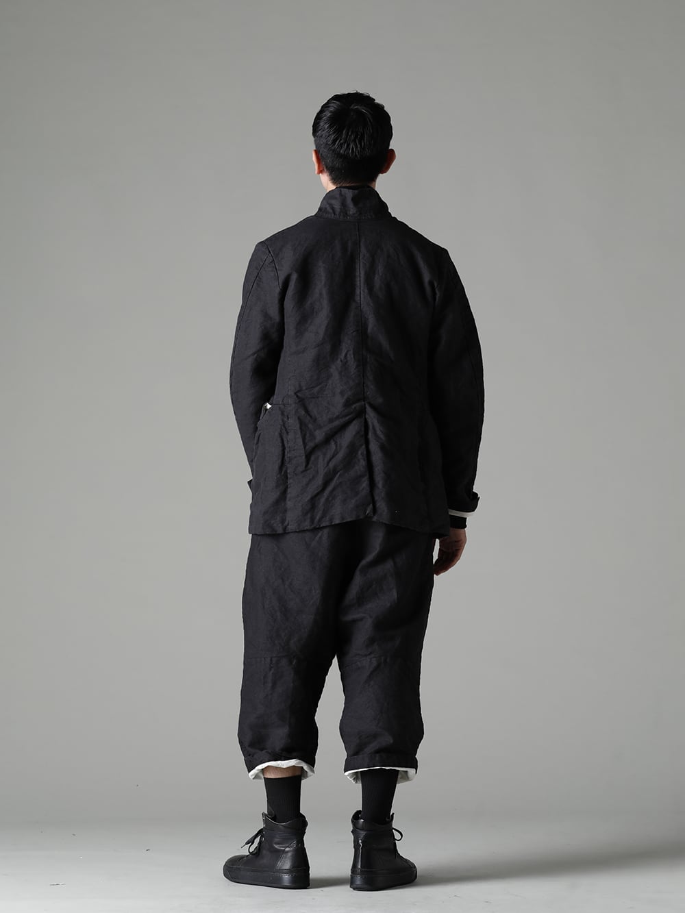 GARMENT REPRODUCTION OF WORKERS(ガーメント リプロダクション オブ ワーカース) 22-23AW(秋冬) ヴィンセントジャケット(Washi Black) 1-002