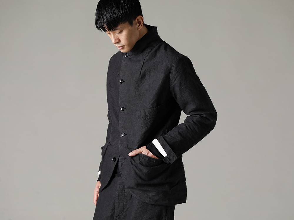 GARMENT REPRODUCTION OF WORKERS(ガーメント リプロダクション オブ ワーカース) 22-23AW(秋冬) ヴィンセントジャケット(Washi Black) 1-004