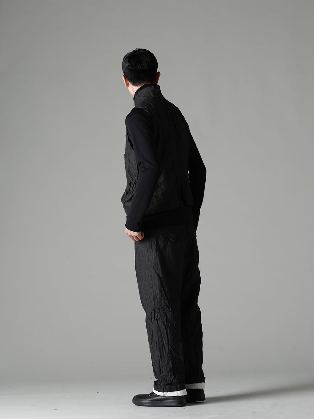 GARMENT REPRODUCTION OF WORKERS(ガーメント リプロダクション オブ ワーカース) 22-23AW(秋冬) ヴィンセントベスト(Gray Stripe) 3-003