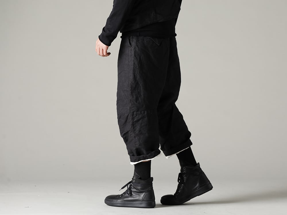 GARMENT REPRODUCTION OF WORKERS(ガーメント リプロダクション オブ ワーカース) 22-23AW(秋冬) アーサーパンツ(Washi Black) 4-002