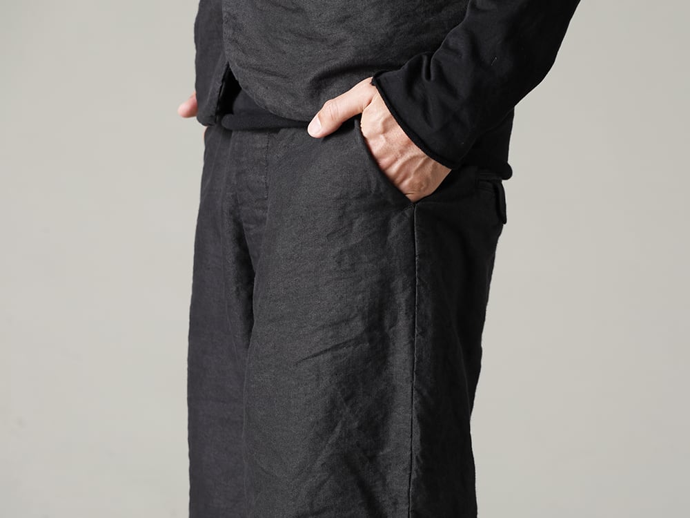 GARMENT REPRODUCTION OF WORKERS(ガーメント リプロダクション オブ ワーカース) 22-23AW(秋冬) アーサーパンツ(Washi Black) 4-004