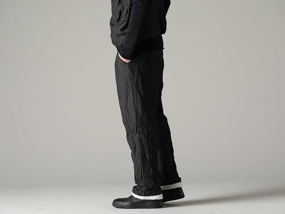 GARMENT REPRODUCTION OF WORKERS(ガーメント リプロダクション オブ ワーカース) 22-23AW(秋冬) ファーマーズトラウザーズ(Gray Stripe) 5-002