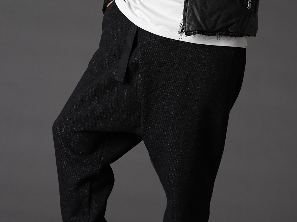 The Viridi-anne 2022-23AW - Non-stress, easy to wear autumn and winter pants. - VI-3535-04(Wool / Cotton brushed lining Drop Crotch Pants) - 3-004