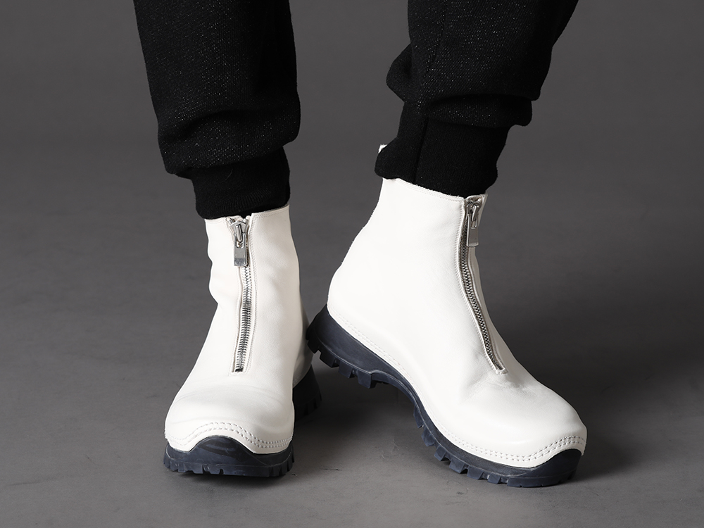 GUIDI 2022-23AW - Non-stress, easy to wear autumn and winter pants. - VS01(Front Zip Sneakers Boots-Horse Full Grain Leather) - 3-006