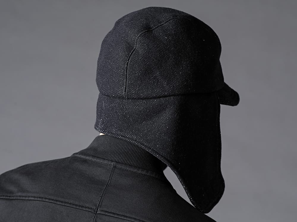 The Viridi-anne - ザ ヴィリジアン 2022-23AW 見た目に反してリラックスした着心地の裏毛 MA-1  - VI-3548-09 綿ウール キャップ 2-008