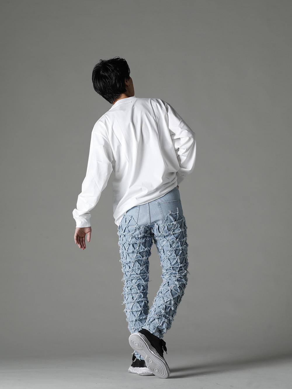 PHENOMENON 2022-23AW - The final delivery from PHENOMENON 2022-23AW collection has arrived! Now available at stores and online! - ILLPT22A-009-lt-indigo(Delta Denim pants Light Indigo) - 1-003