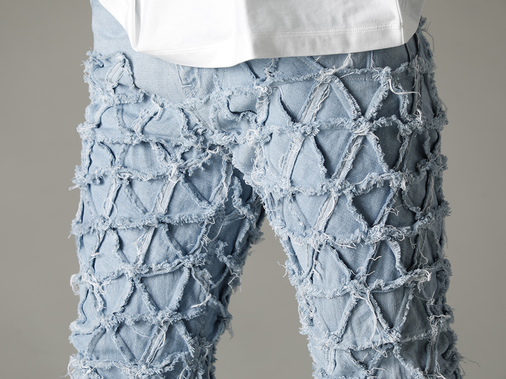 PHENOMENON 2022-23AW - The final delivery from PHENOMENON 2022-23AW collection has arrived! Now available at stores and online! - ILLPT22A-009-lt-indigo(Delta Denim pants Light Indigo) - 1-007