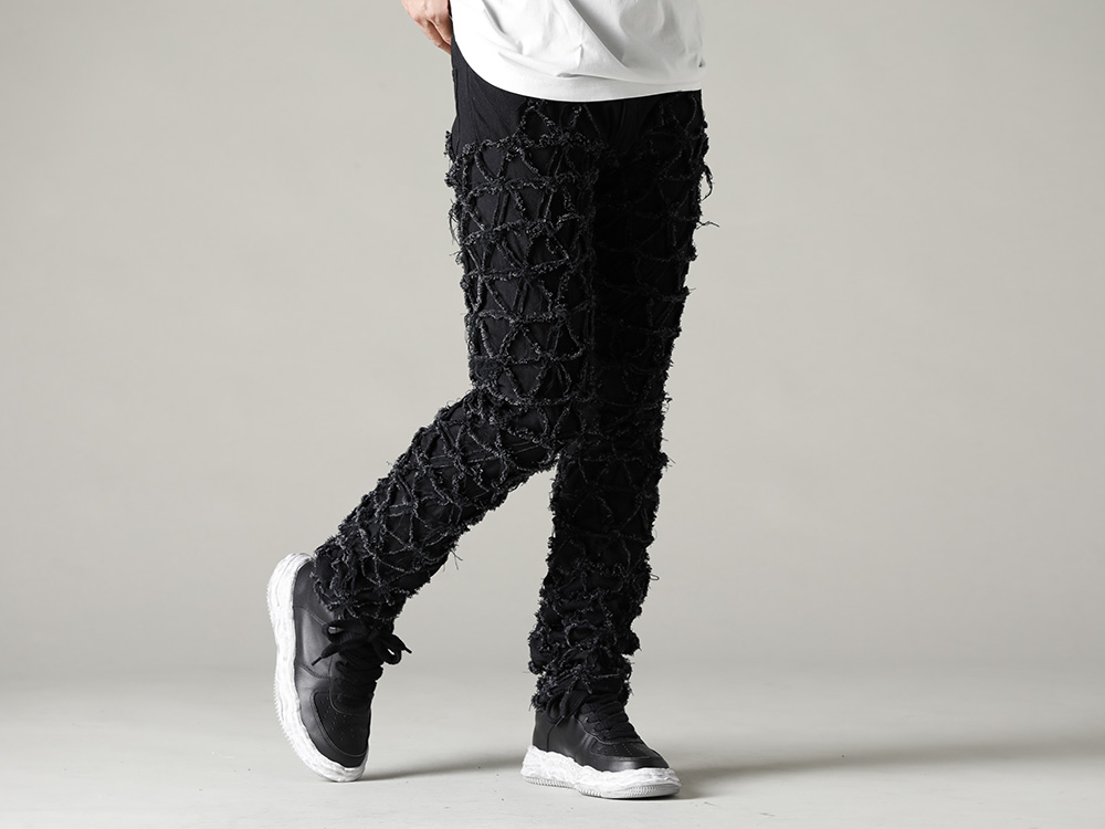 PHENOMENON 2022-23AW - The final delivery from PHENOMENON 2022-23AW collection has arrived! Now available at stores and online! - ILLPT22A-009-black(Delta Denim pants Black) - 1-015