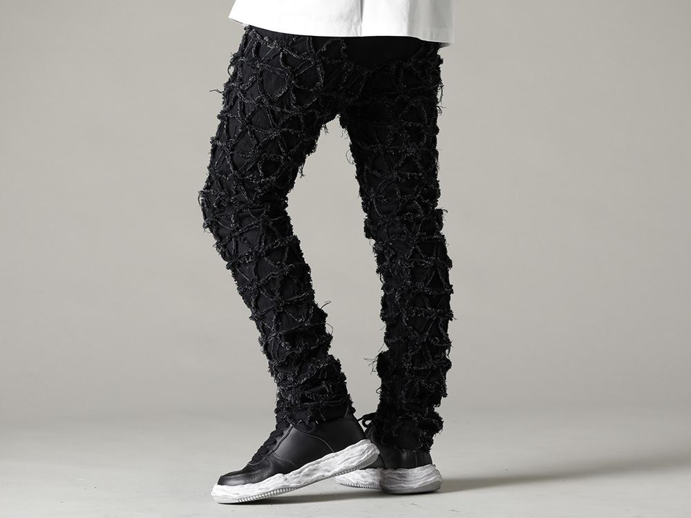 PHENOMENON 2022-23AW - The final delivery from PHENOMENON 2022-23AW collection has arrived! Now available at stores and online! - ILLPT22A-009-black(Delta Denim pants Black) - 1-016