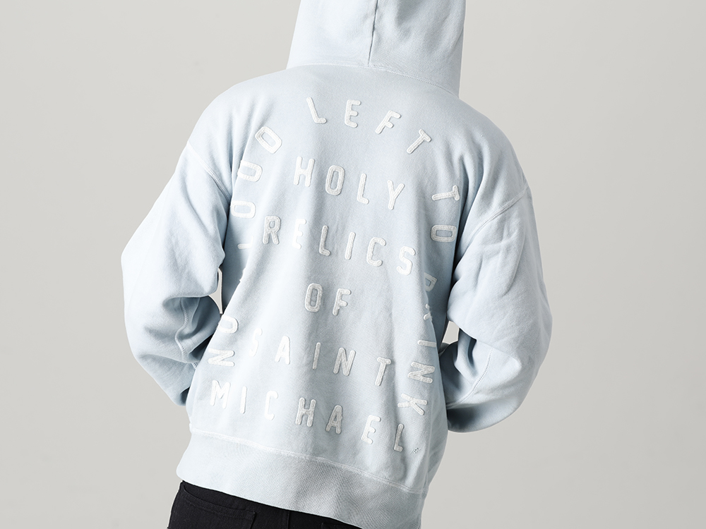 ©️SAINT M×××××× 2022-23秋冬系列的第6波单品发布了!现在店铺和网购同时开始销售! - SM-A22-0000-022(HOLY RELICS FELT Hoodie) - 1-013