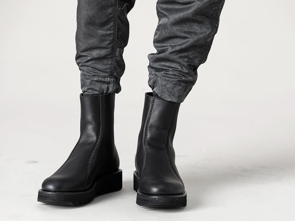 RIPVANWINKLE 2022-23AW RIPVANWINKLE's signature parachute pants are now available! - RB-429-Vintage-Black Parachute Pants Vintage Black - RB-322 Back Zip Buster 3-004