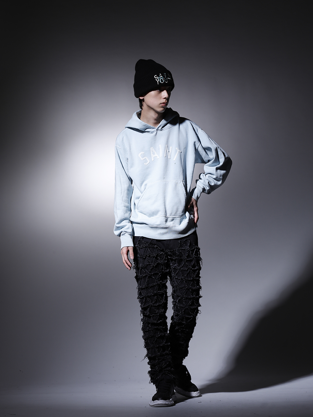 SAINT M×××××× × PHNOMENON 2022-23 AW Hoodie STYLING - FASCINATE BLOG