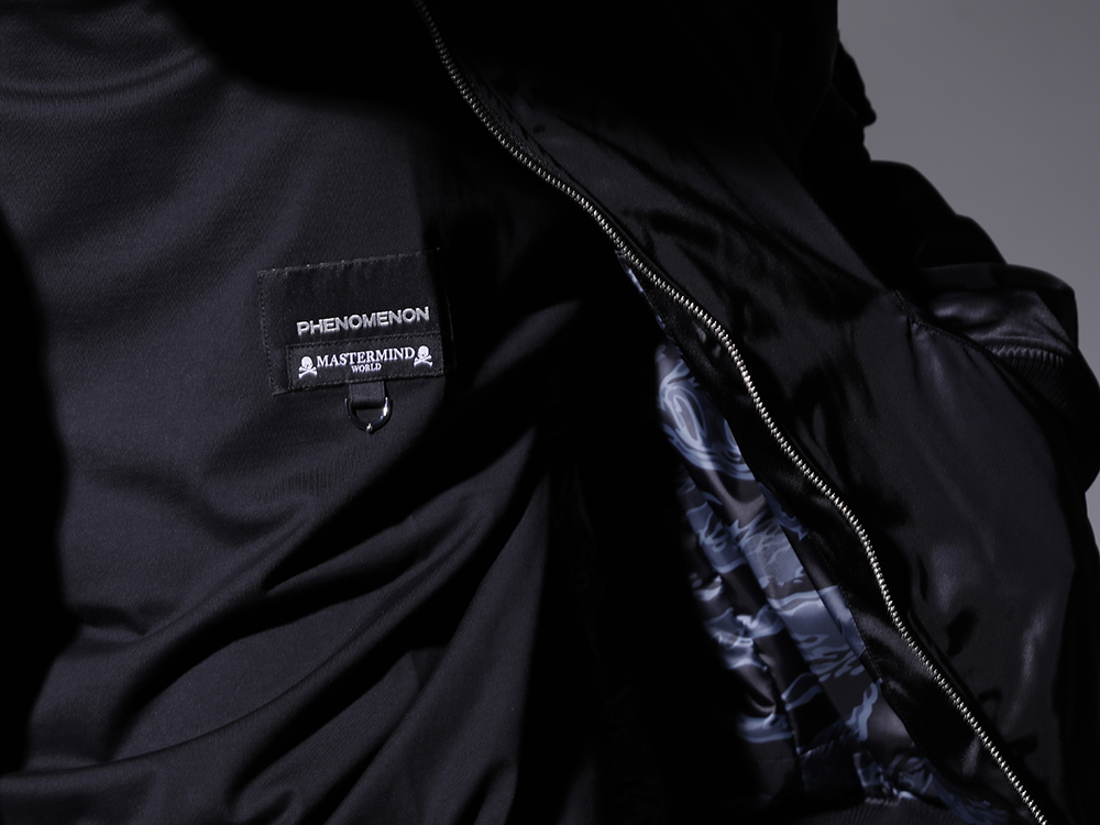 PHENOMENON × MASTERMIND WORLD 2022-23AW クロスループMA-1