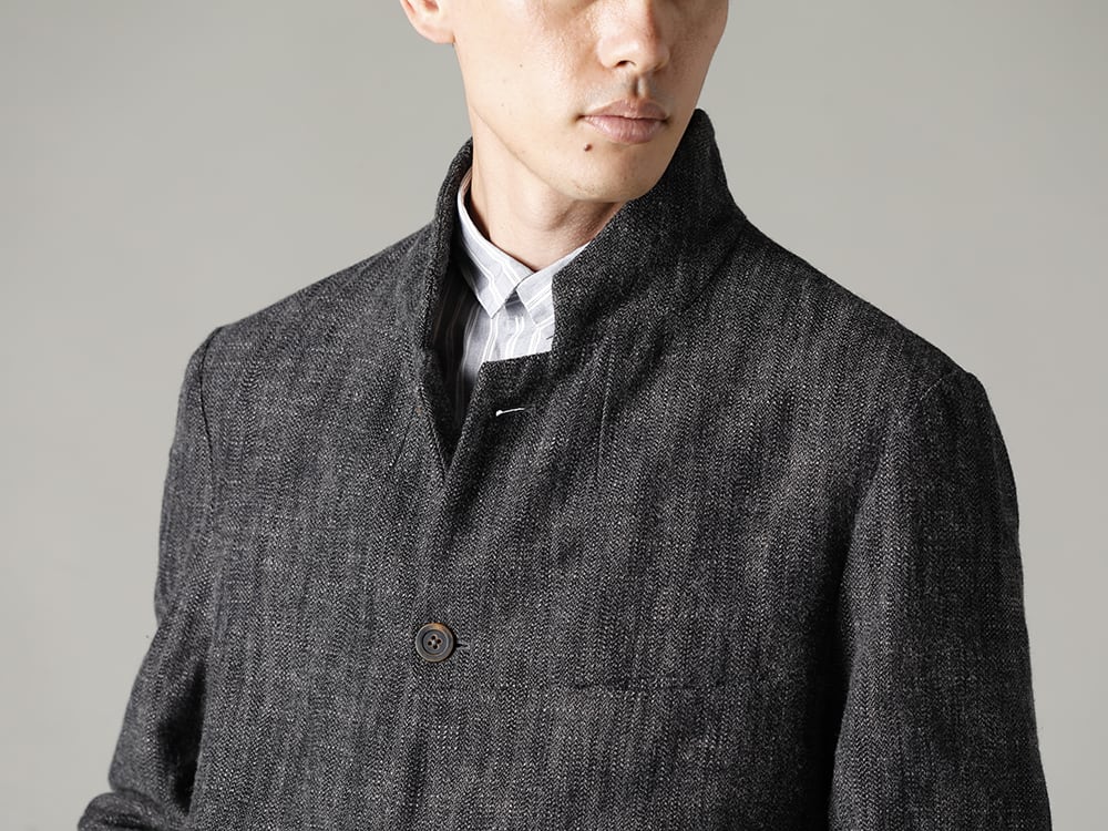 Forme D`expression 22-23AW  The luxury feel that only handmade brands can offer - UG061-354G Short Jacket - Sh112-A70 Tyrol Shirt 1-003