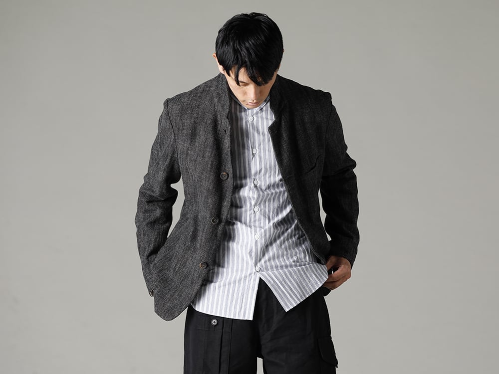 Bergfabel 22-23AW The design is classic, but still relevant in the modern age  - UG061-354G Short Jacket - Sh112-A70 Tyrol Shirt