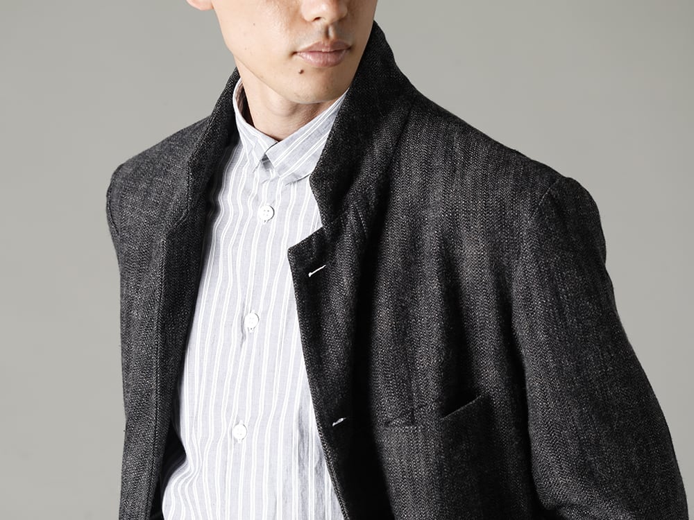 Bergfabel 22-23AW The design is classic, but still relevant in the modern age  - UG061-354G Short Jacket - Sh112-A70 Tyrol Shirt 2-001