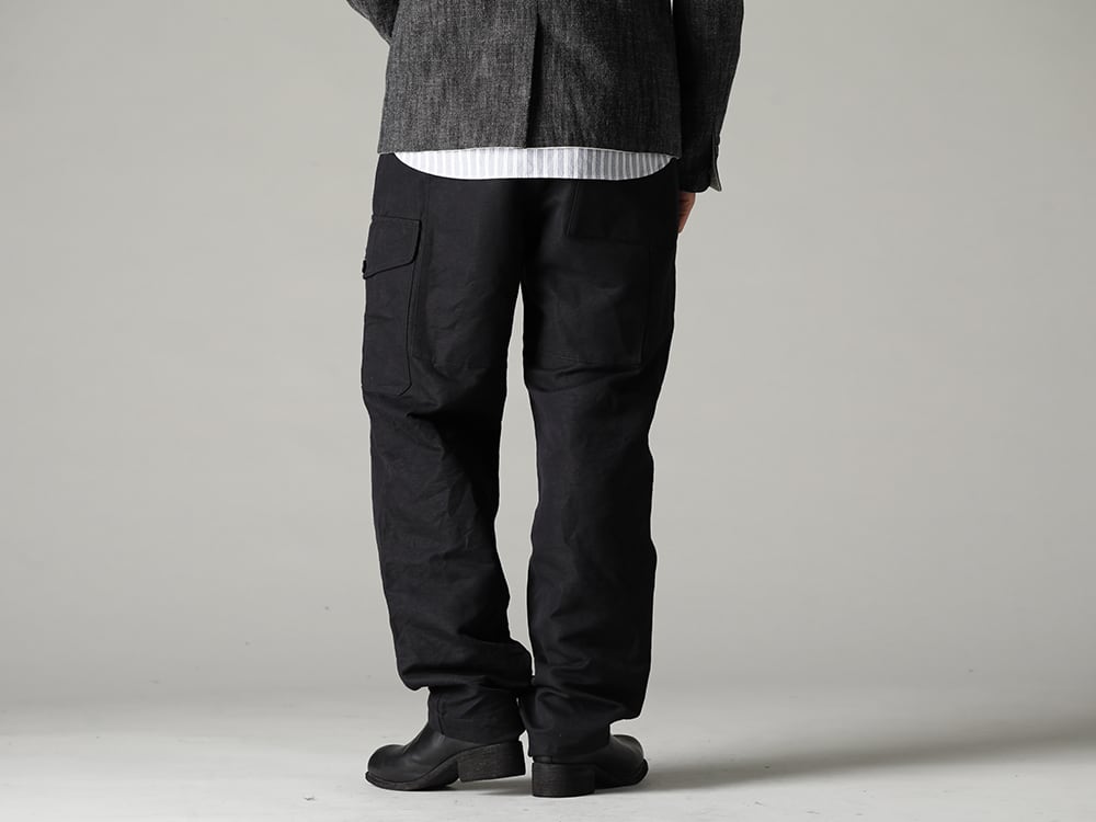 KLASICA 22-23AW Putting it all together with items that are easy to wear - 22C-63MTR-Black 1960 British Military Trousers Base Cargo Pants Black - PL0FZ Orthopaedic Decollete Shoes Double Sole Horse Full Grain - PL0FZ 3-003