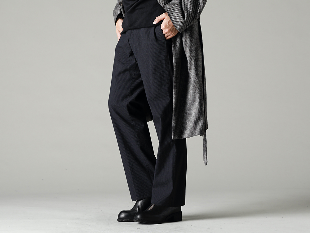 Bergfabel 22-23AW Innerwear and bottoms are chic and adult-inspired. - fred-c Houndstooth Lagran Long Coat -  P114-165 Joseph Pants - PL0FZ Orthopaedic Decollete Shoes Double Sole Horse Full Grain - PL0FZ 3-004