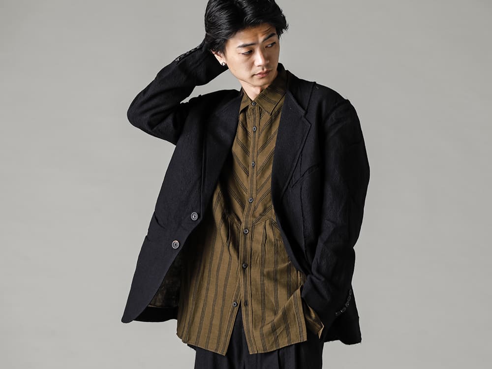 ZIGGY CHEN 22-23AW シンプルスーツスタイル - FASCINATE BLOG