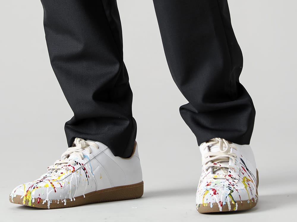 Maison Margiela 2022-23AW Replica painter sneakers are designed with ease of movement in mind. - SB1WG0003 Soft 5ac Multifunction Bag Small - S50KA0530 Drawstring Pants - S57WS0240-Off-White Replica Painter Off White 3-004