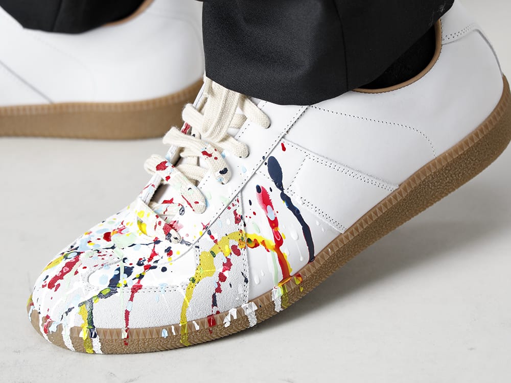 Maison Margiela 2022-23AW Replica painter sneakers are designed with ease of movement in mind. - SB1WG0003 Soft 5ac Multifunction Bag Small - S50KA0530 Drawstring Pants - S57WS0240-Off-White Replica Painter Off White 3-005