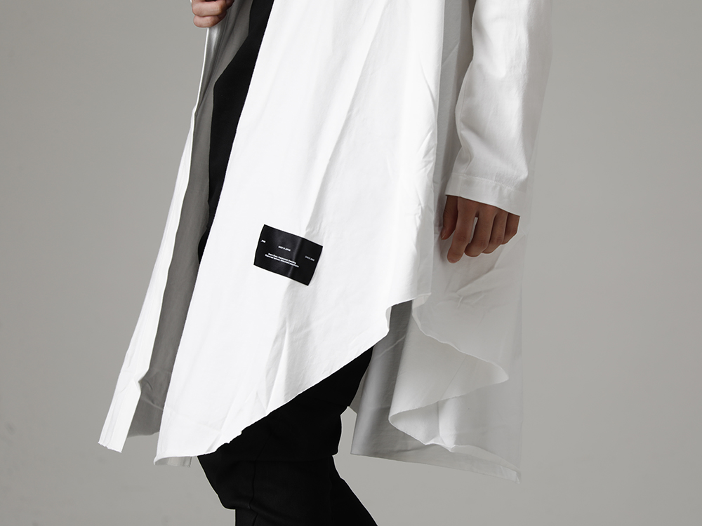 ユリウス 2023PS - JULIUS(ユリウス) 2023PSコレクションよりデリバリーが開始！只今より店頭・通販共に販売スタート！ - 807CUM5-Off-White(コットンジャージー ローブカーディガン オフホワイト) - 2-006