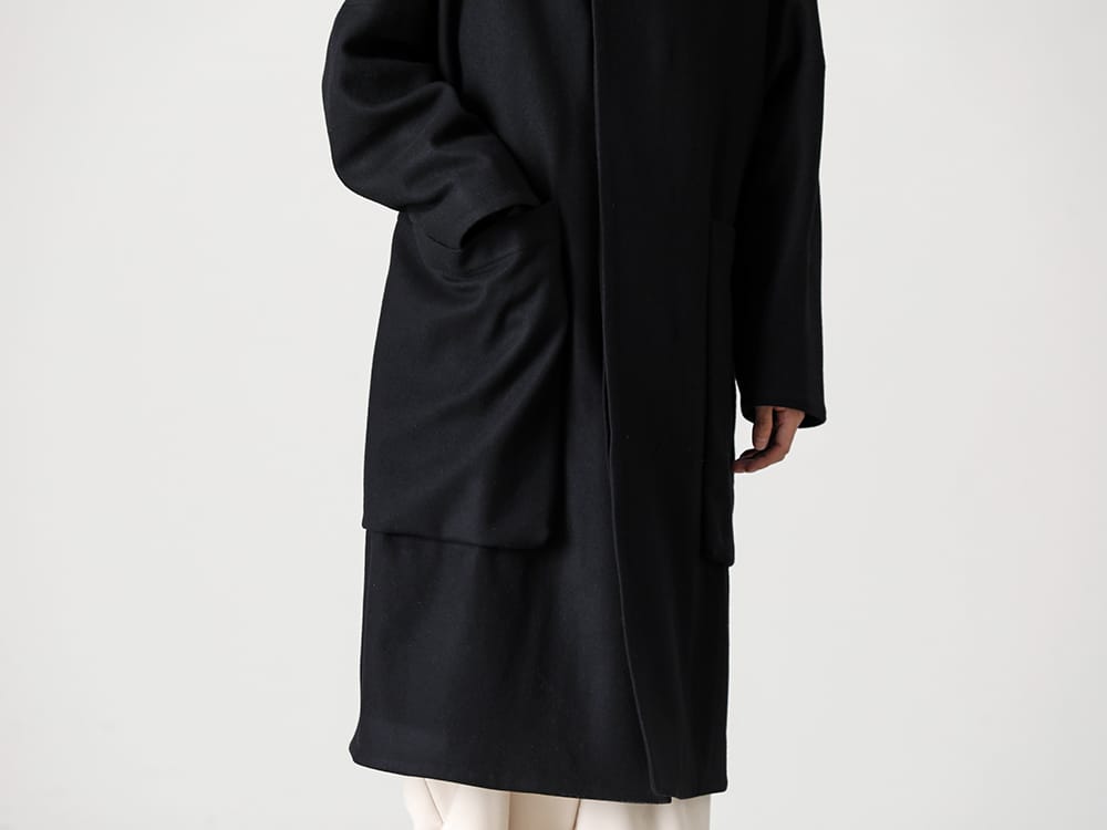 VU - ヴウ 2022-23AW 見出し2  - vu-a22-c15 ノーカラー コート　2-001