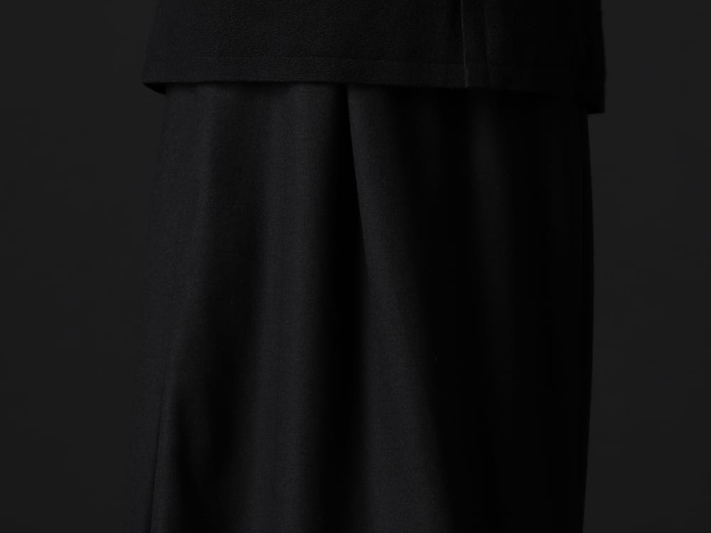 kujaku 2022-23AW - Skirt style with a touch of femininity - KJ-22AW33-Black(otomeyuri skirt Black) - 3-004